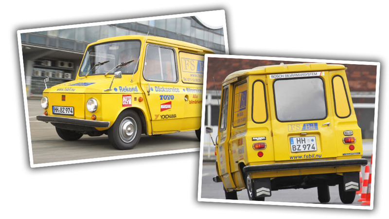 Illustration for article titled Meet The DAF Kalmar, The Mail Truck That Looks Like A Cartoon